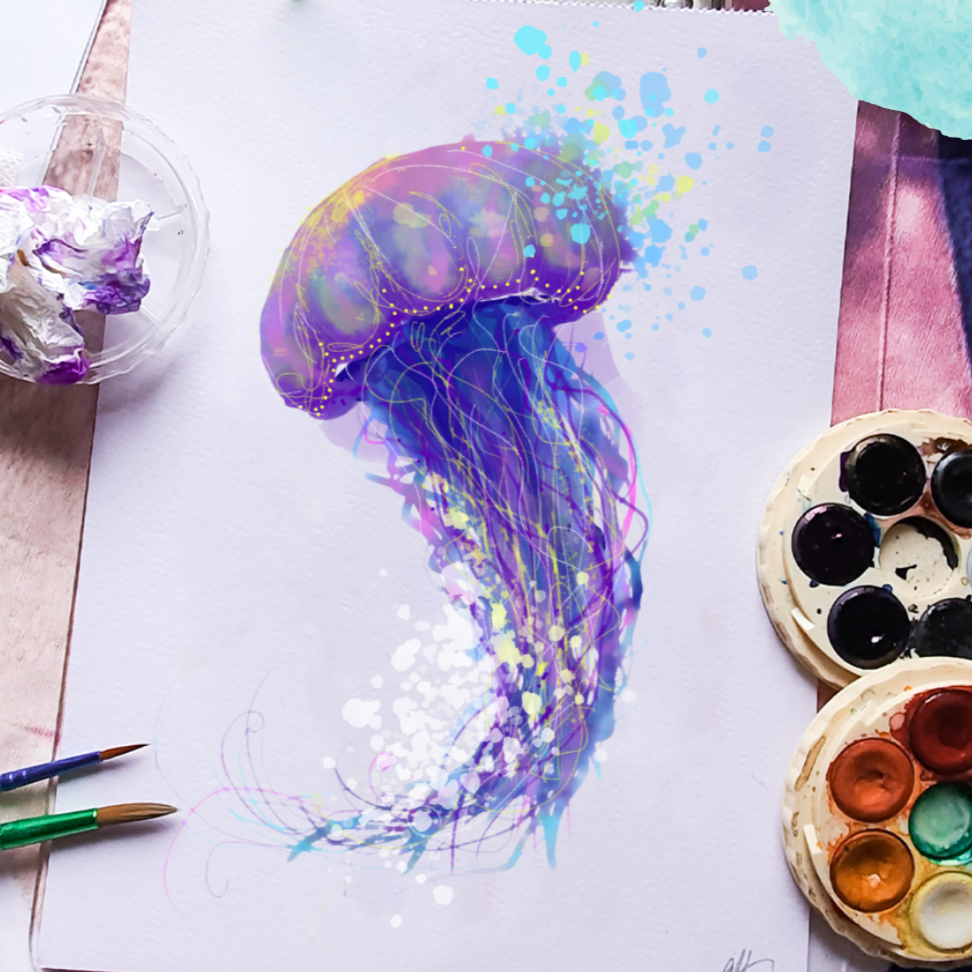 Sip It & Sea: Dive Into Watercolour - Joondalup Festival